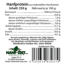 Lade das Bild in den Galerie-Viewer, Hanfprotein BIO