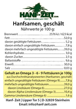 Lade das Bild in den Galerie-Viewer, Hanfsamen geschält BIO