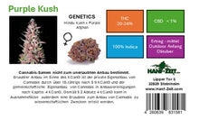 Lade das Bild in den Galerie-Viewer, Purple Kush - 3 Samen
