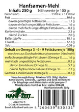 Lade das Bild in den Galerie-Viewer, Hanfsamenmehl  BIO
