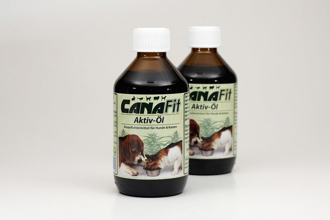 CanaFit Hunde & Katzen Aktiv-Öl